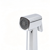 Metalique 210058 Chrome Desain Ergonomis ABS Portabel Genggam Semprotan Tekanan Tinggi Toilet Bidet Kamar Mandi Keran Kesehatan