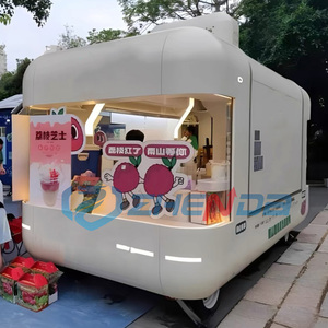 รถขายอาหารไฟฟ้า พร้อมเครื่องทอดไฟฟ้า ขับเคลื่อนด้วยไฟฟ้า รถเข็นขายอาหารเคลื่อนที่ และอุปกรณ์ครัวครบครัน - Product Image 5