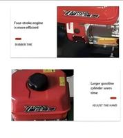 Désherbeuse diesel haute puissance, idéale pour le désherbage et le défrichement des vergers et des terres agricoles