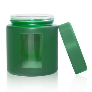 Child Proof Herb <b>Window</b> Jars 3.5 Resistant Clear Glass Dome Jar Jar For Dispensary Smoke Shop Cultivators - Product Image 3