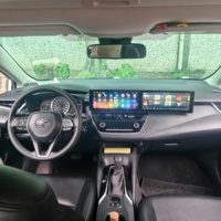 Écran de voiture Android 10,25 pouces double/triple avec Carplay sans fil, autoradio stéréo pour Toyota Corolla Cross 2019-2025