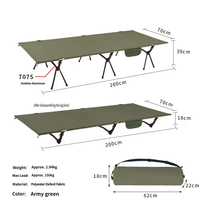 Table pliante portable en aluminium léger pour camping et pique-nique avec sac de transport pour barbecue extérieur – Vente en gros