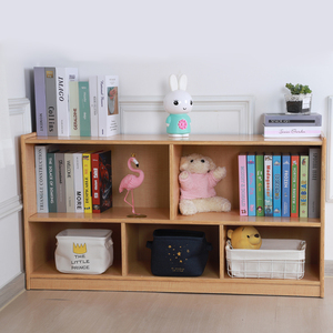 DIY preschool wooden kids storage cabinet
