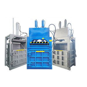 Machine à presser les balles <span class=keywords><strong>hydraulique</strong></span> pour vêtements d'<span class=keywords><strong>occasion</strong></span>, foin d'alfalfa, herbe de Rhodes, coton, machine à tricoter les filets de balles - Product Image 1