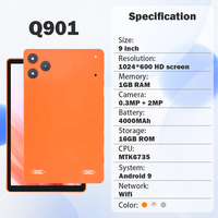Tabletas Baratas al por Mayor de 9 Pulgadas, 4000 mAh, Android 9.0, Wifi, Tableta para Juegos, Tableta Empresarial, Tableta Educativa
