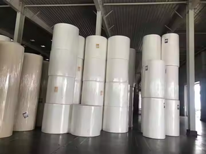 Dùng Một Lần Jumbo Cuộn Chất Lượng Cao Giá Rẻ Lớn Mẹ Cuộn Nguyên Liệu Làm Giấy Vệ Sinh - Product Image 4