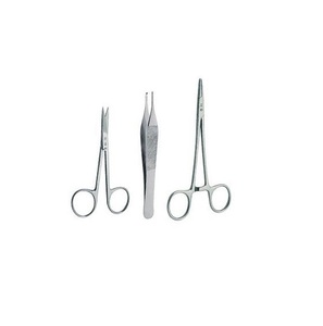 ชุดเย็บแผลด้วยมือแบบเหล็กพร้อมอุปกรณ์ถอดไหมผ่าตัด - Product Image 2