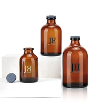 Conteneur de pilules médicaux vides ombré personnalisé, bouteille de 100ml, 10ml, 20ml, 30ml, 50ml, vente en gros