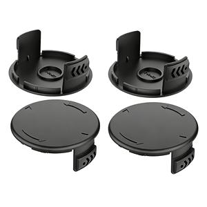 Lot de 4 couvercles de bobine de rechange pour tondeuse à gazon TLP-01-1 pour Parkside LIDL PRTA 20-Li A1 B1 B2 C3 PRT 300 A1, PRT 550 A1 - Product Image 1