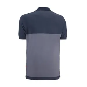 Polo - FXC68GB 3XL Flex - Colore: Blu Mélange / Blu Navy - Maglietta a maniche corte con una composizione che offre equilibrio - Product Image 2