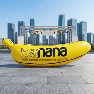 AIRFUN, superventas, globo de helio de plátano, globo inflable volador de fruta de buena calidad - Product Image 1