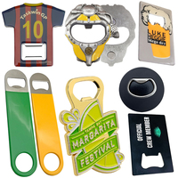 Lame de barre vierge personnalisée en acier inoxydable, métal, carte de crédit, aimant de réfrigérateur par sublimation, ouvre-bouteille de bière personnalisé avec logo