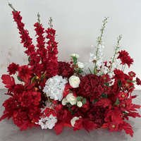 IFG 2024 Neuheiten Künstliche Seidenblumen Bodenläufer-Arrangement für Hochzeit, Weihnachten & Chinesisches Neujahr Dekoration