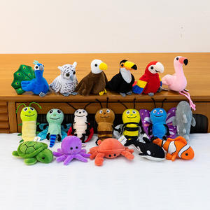 Nuevo Set de Muñecos de Dedo de la Serie Cuentos de Hadas, Personajes de Peluche, Insectos, Pájaros, Muñecos de Dedo Humanistas para Educación Temprana - Product Image 3