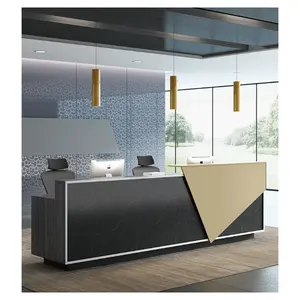 Prima Reception Desk Car Curved Stone Reception Desk Front Desk Reception Counter