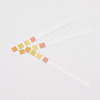 Papier indicateur universel en gros pH 0-14 (quatre couleurs) Papier indicateur de test large de 100 bandes/paquet Solution de test