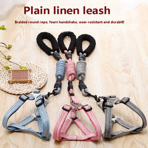 Foam <strong>Dog</strong> Leash <strong>Dog</strong> Leash Pet Supplies Pet <strong>Harness</strong> <strong>Dog</strong> <strong>Chain</strong> Explosion-proof Punch Chest Back Linen <strong>Harness</strong> - Product Image 4
