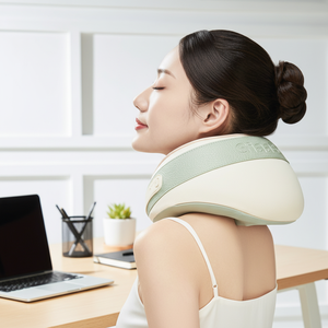 เครื่องนวดไหล่และคอ SIAASOO N2 แบบกดจุดและนวดคลึง พร้อมระบบทำความร้อนด้วยกราฟีน สำหรับนวดกระดูกต้นคอ - Product Image 1