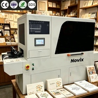 Impresora de Inyección de Tinta Digital de Alta Velocidad NOVIX para Impresión de Bolsas de Plástico y Tela No Tejida, Impresión de Tarjetas con Tinta UV