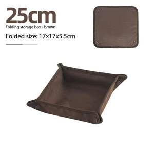 Plateau de rangement extérieur pour la maison, les voyages, le camping, pliable, carré, en tissu Oxford - Product Image 6