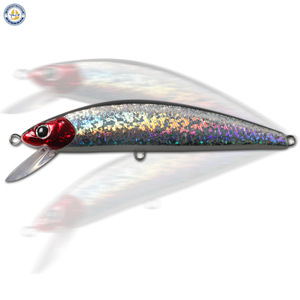 เหยื่อปลอมยี่ห้อ Yajie รุ่น Minnow ขนาด 13 ซม. น้ำหนัก 40 กรัม แบบจม สำหรับตกปลาทะเลน้ำลึก ใช้สำหรับตกปลาแมคเคอเรลและปลากะพง - Product Image 1