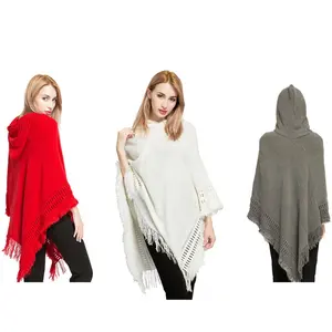 Bufandas y chales con capucha de gran tamaño, suéter de Cachemira, imitación de otros pañuelos de jacquard de invierno
