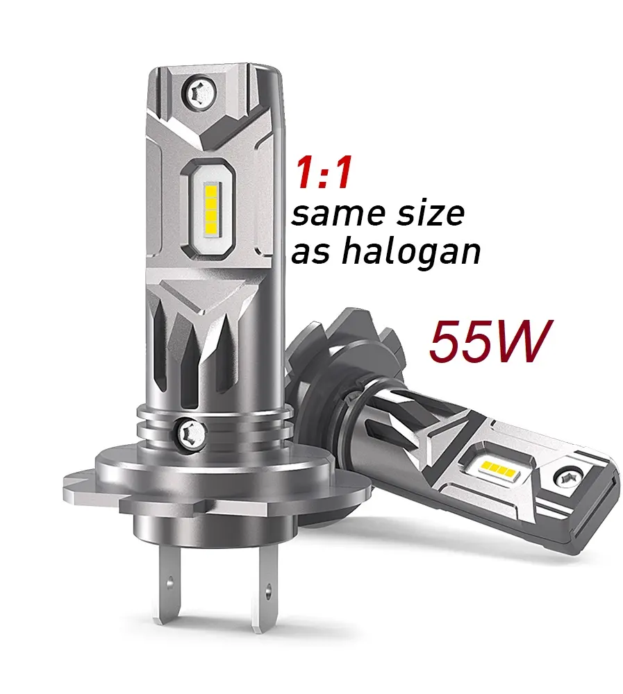 Ampoules de phare LED H11 de remplacement halogène Plug and Play de conception 1:1 pour voiture