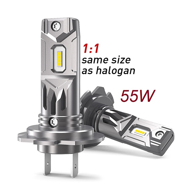 1:1 Design Plug and Play Halogen Replacement H11 Led Headlight Bulbs for Car