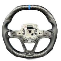 Volant en fibre de carbone pour BMW I8, amélioration de l'intérieur de la voiture, accessoires modifiés pour voiture, sans airbag