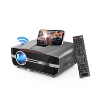 Expédition depuis l'entrepôt étranger OEM, projecteur portable 5G double bande WIFI 4K Full HD Home Cinéma Android 11 1850 ANSI Lumens