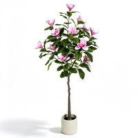 Großhandel Geburtstagsdekoration Künstlicher Magnolienblütenbaum Hochzeitsblumen Geburtstag Weihnachten Feiertag Hochzeit Event Dekoration