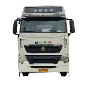 SINOTRUK Howo 371 375 Horse Power Cheap PriceSecond Hand 10 Tires 50 tons Diesel Trailer Head