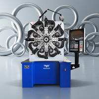 Machine d'enroulement de ressort CNC automatique 12 axes avec moteur et PLC 380V