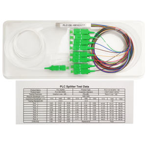 PLC de Fibra Óptica Modelo PLC-8 Marca OEM Baja Pérdida de Inserción 8 Vías 1x8 Uso Interior/Exterior para Redes de Telecomunicaciones FTTH - Product Image 6