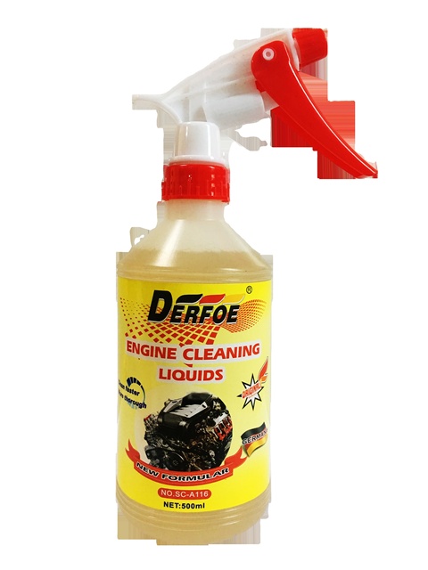 Best -Selling DERFOE Engine Cleaning Liquids With NO.1 Raw Quality