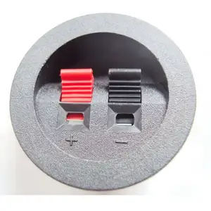 push type speaker terminal board cable clip