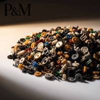 P&M Fabrication OEM Moulage par injection ABS/PA/PP/PC/HDPE/PE Moulage plastique