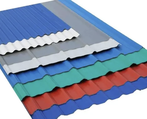 Feuille de <span class=keywords><strong>toiture</strong></span> en <span class=keywords><strong>acier</strong></span> ondulé à revêtement de couleur PPGI Feuille de <span class=keywords><strong>toiture</strong></span> de couleur galvanisée prépeinte - Product Image 3