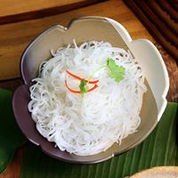 Mie bihun beras kering Vietnam stik tipis Premium, Makanan Sehat bebas Gluten, ekspor grosir OEM