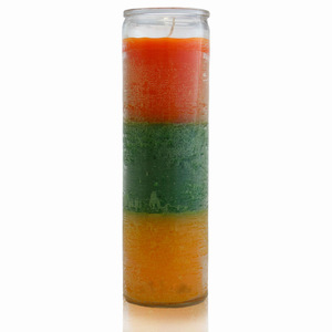 Vela Votiva Personalizada de 7 Días, Hecha a Mano, de Parafina, para Altar, Sin Aroma, Ecológica, de Larga Duración - Product Image 1