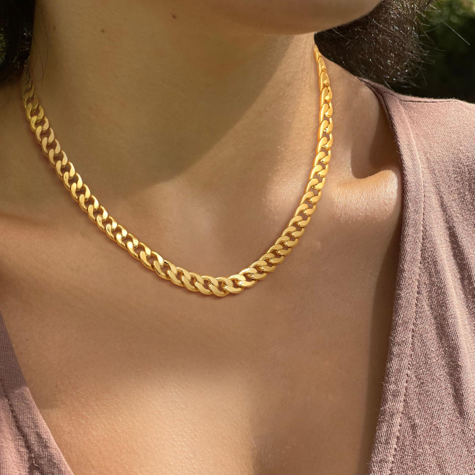 14K gold necklace