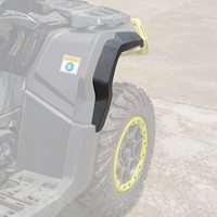 Çamurluk genişletici çamur Flaps çamurluklar Can-Am Outlander 500 570 650 800R 850 1000 Max 2013-2021 aksesuarları