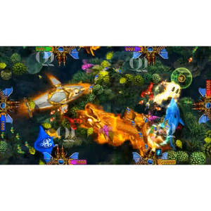 QIQU Wholesale Ocean King King Of Treasures Plus 10 Player Fish Table PCB for Gameroom <b>Amusement</b> <b>Machine</b> Revenue - Product Image 4