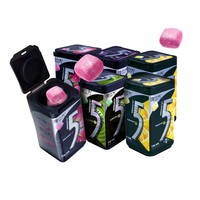 Goma de mascar de limón dulce, sabor a menta, fresa, sin azúcar, 40g, precio al por mayor