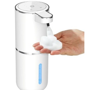 Distributeur de savon automatique sans contact rechargeable en gros, niveau de mousse réglable, design minimaliste, matériau ABS - Product Image 3