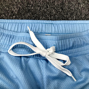 Pantalones cortos de baloncesto de malla Ropa deportiva personalizada Correr Poliéster Diseño Hombres Pantalones cortos azules - Product Image 6