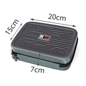 Estuche Organizador de Cables y Tarjetas de Memoria, Impermeable y Protector, para Discos Duros Externos EVA, Estuche de Transporte para HDD y SSD - Product Image 4