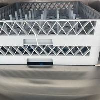 Lavavajillas Industrial Jeeki Bajo Encimera de Acero Inoxidable 304 con Certificación NSF, Capacidad de 60 Cestas/Hora, 1 Año de Garantía, Potencia de 7.4kW
