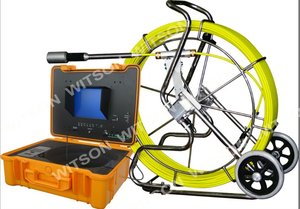 下水道プローブが挿入された1280解像度ウィットソンチムニー産業検査カメラ - Product Image 2