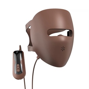 Appareil de soin de la peau portable 4 en 1 pour la maison, anti-âge, traitement de l'acné, machine de thérapie du visage et du cou en silicone, appareil de masque facial - Product Image 1